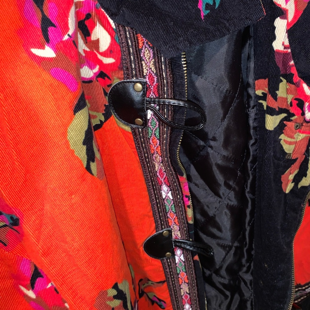 Tallissime Floral Print Coat - Picture 2 of 5